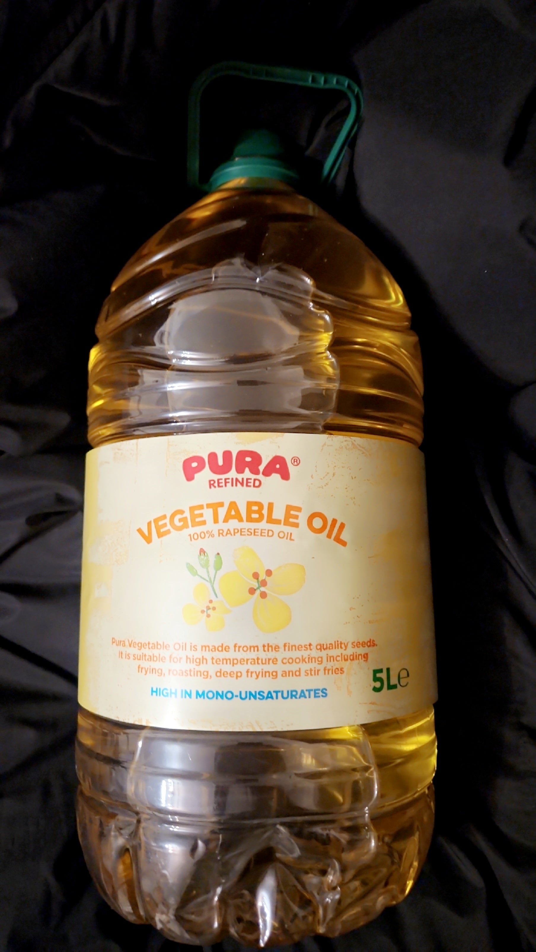 PURA VEGETABLE OIL 5LITRE